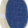 Gesichts- und Körperschwamm, blau mit cremefarben