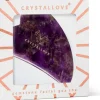 Gesichtsmassage-Platte aus Amethyst