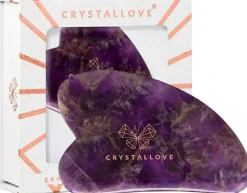 Gesichtsmassage-Platte aus Amethyst