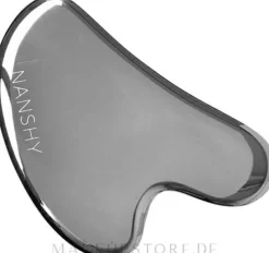 Gesichtsmassage-Platte Gua Sha rostfreier Stahl