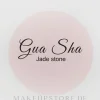 Gesichtsmassage-Platte Gua Sha aus Rosenquarz