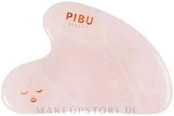 Gesichtsmassage-Platte Gua Sha aus Rosenquarz