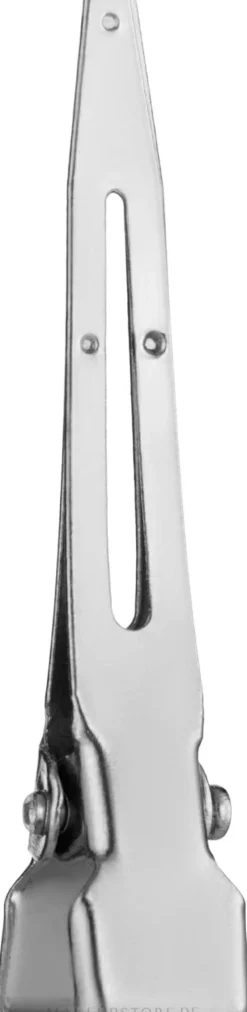 Gespitzte Metallklammern