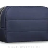 Gesteppte Kosmetiktasche blau Classy
