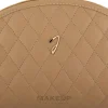 Gesteppte Kosmetiktasche, A6111VT CUO, braun