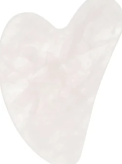 Gua Sha Gesichtsmassage-Platte rosa Jadeit