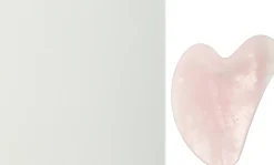 Gua Sha-Massagestein, Rosenquarz