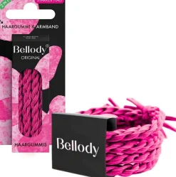 Haarband, candy pink, 4 Stk.