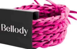 Haarband, candy pink, 4 Stk.