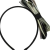 Haarband FA-5601, schwarz mit Schleife