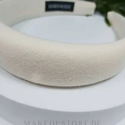 Haarband 'Handgemacht', Ecru