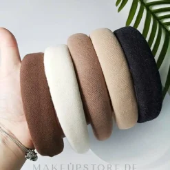 Haarband 'Handgemacht', Ecru