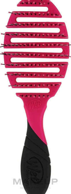 Haarbürste für schnelles Trocknen mit weichem Griff rosa