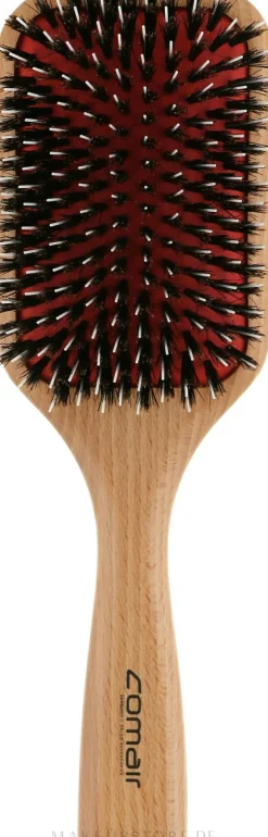 Haarbürste Natural Wooden Brush 11-reihig