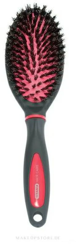 Haarbürste rosa-schwarz