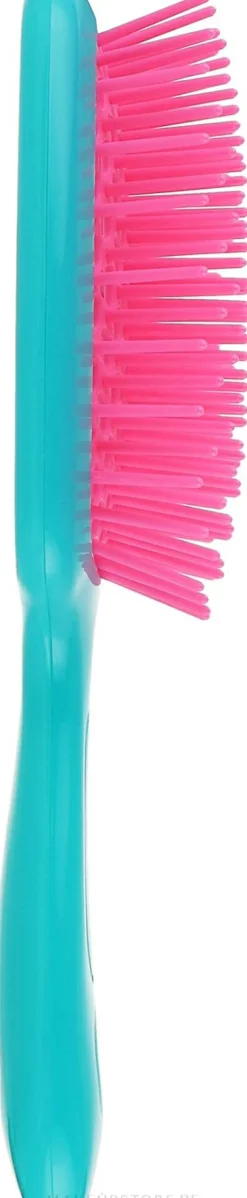 Haarbürste türkis mit rosa