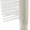 Haarbürste grau mit weiß