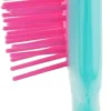 Haarbürste türkis mit rosa