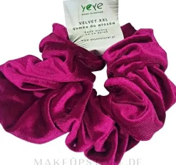 Haargummi aus Cord Fuchsie