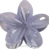 Haarkrebs Krabbe Blume violett