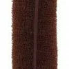 Haarroller 150 mm braun