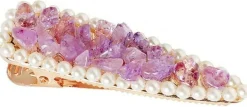 Haarspange Amethyst
