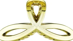 Haarspange-Clip, gold