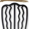 Haarspange-Kamm, 26249, schwarz, Größe M