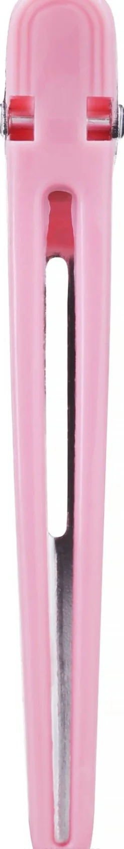 Haarspangen aus Kunststoff rosa 10 St.