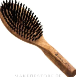 Haarstylingbürste aus Olivenholz