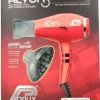 Haartrockner mit Diffusor, rot