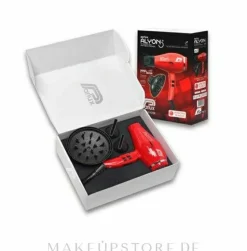 Haartrockner mit Diffusor, rot