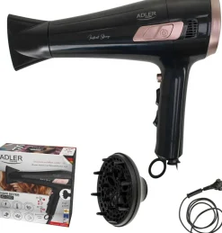 Haartrockner mit einziehbarem Kabel + Diffusor, 2400 W, AD 2283