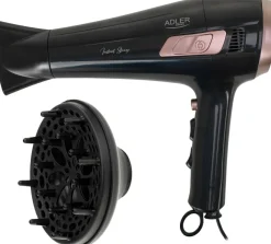Haartrockner mit einziehbarem Kabel + Diffusor, 2400 W, AD 2283