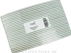 Halbkreisförmige Nagelfeile 180/240 grau