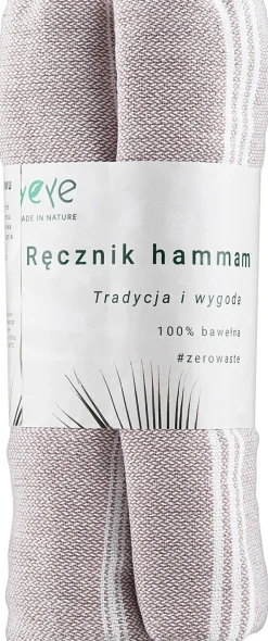 Hammamtuch Baumwolle beige