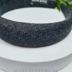 Handgefertigtes Haarband, schwarz