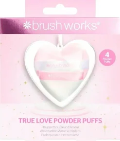 Herzförmiger Make-up-Puff