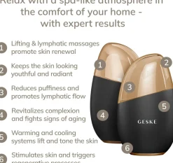 7-in-1 Augen- und Gesichtsmassager, grau