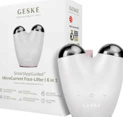 6-in-1 Mikrostrom-Gesichtslift-Gerät, weiß