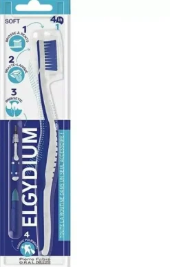 4-in-1 Zahnbürste, weich