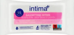 Intimpflegetücher mit Kamille und Aloe Vera