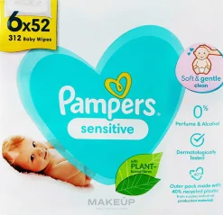 Kinder-Feuchttücher Sensitive 6x52 St.