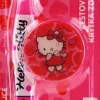 Kinderzahnbürste mit Kappe rosa-weiß