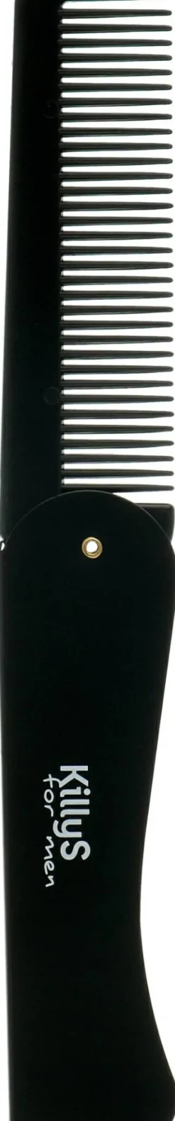 Klappbarer Haarkamm 500992 schwarz