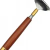 Klappbarer Rückenkratzer 'Rechen', braun
