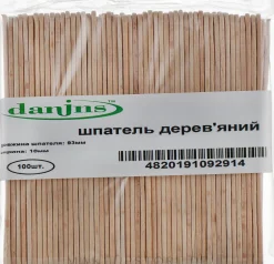 Kleine Holzspatel