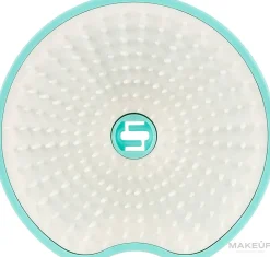 Kompakte Haarbürste d 84 mm türkis