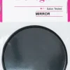 Kompaktspiegel rund 7 cm schwarz