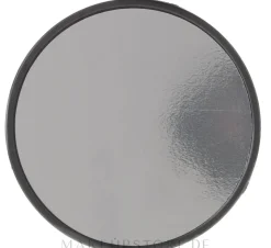 Kompaktspiegel rund 7 cm schwarz